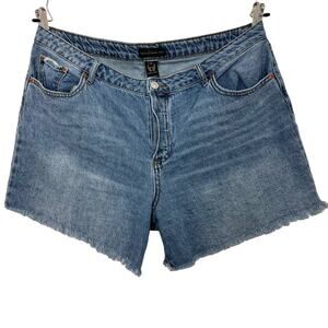 House of Harlow Cutoff Denim Shorts Cotton | Size 33